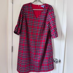 Draper James Plaid Shift Dress